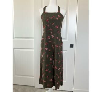 XHILARATION ROMPER/JUMPSUIT OLIVE TREE GREEN SIZE SMALL